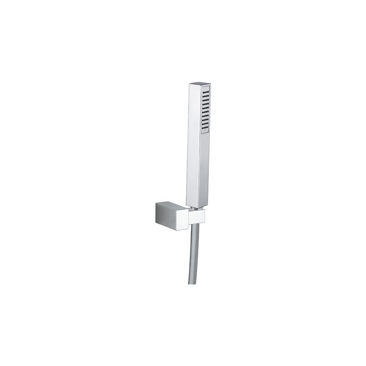 KIT DOCCETTA QUADRO + SUPPORTO SNODATO Cromo