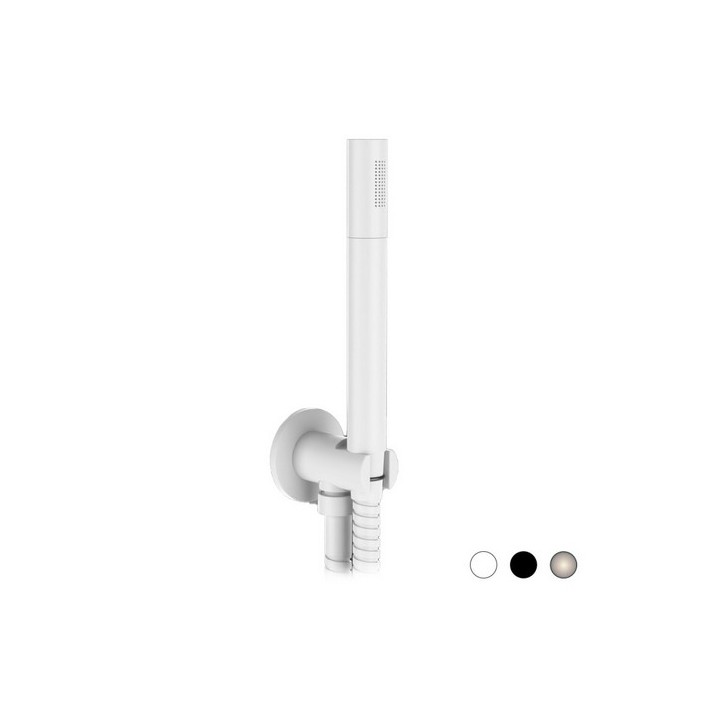 KIT DOCCETTA MINIMALE TONDA Bianco Opaco