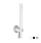 KIT DOCCETTA MINIMALE TONDA Bianco Opaco