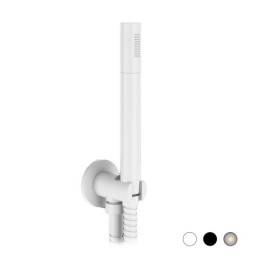 KIT DOCCETTA MINIMALE TONDA Nichel Spazzolato Opaco