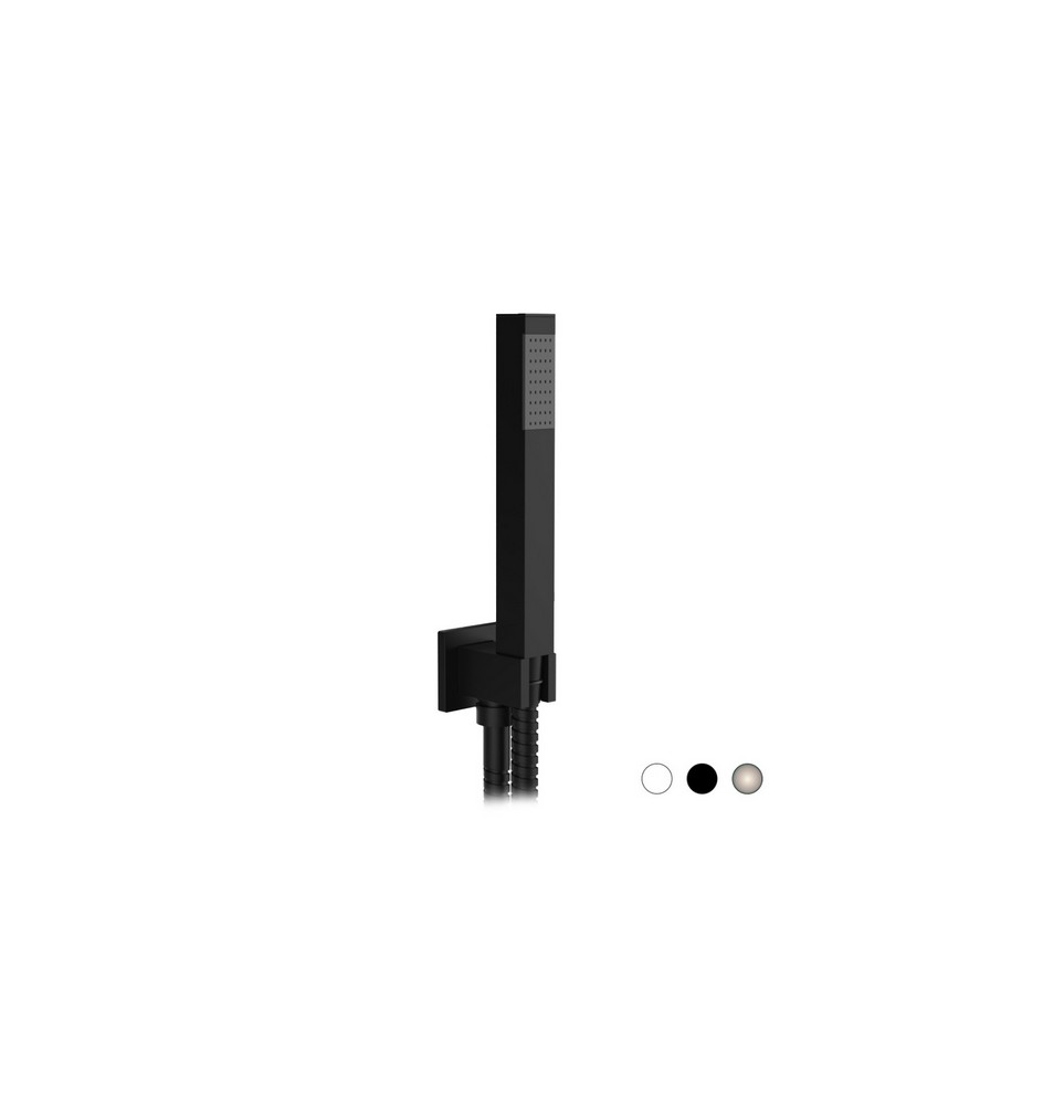 KIT DOCCETTA MINIMALE QUADRA Nero Opaco