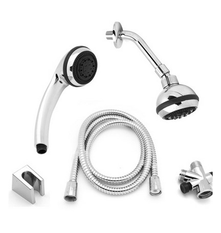 KIT DOCCETTA + SOFFIONE MODELLO 13502 Cromo