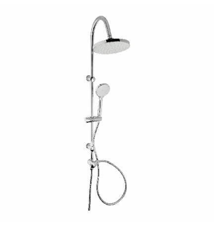SALISCENDI COMBINATO ACCIAIO/ABS VOYAGER Cromo