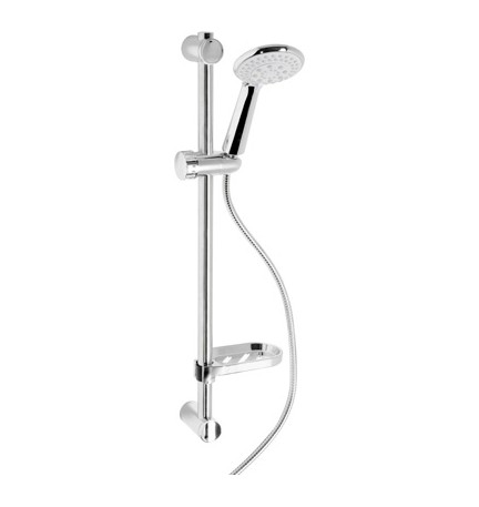 SALISCENDI ACCIAIO/ABS MOD. PALINURO CROMO 5 GETTI Cromo