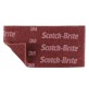 TAMPONE ABRASIVO MANUALE 'SCOTCH-BRITE' 'A-VFN' - mm 114 x 228