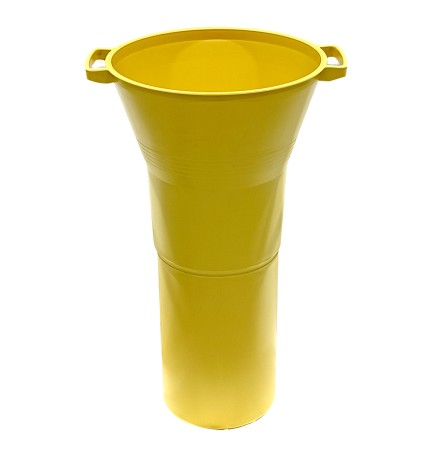 TRAMOGGIA PER RIEMPIMENTO SACCHI 'MBUTU' colore giallo