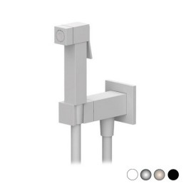 SET MISCELATORE CON DOCCETTA SHUT-OFF QUADRO Cromo
