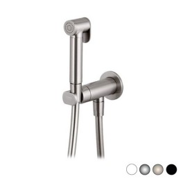 SET MISCELATORE CON DOCCETTA SHUT-OFF TONDO Cromo