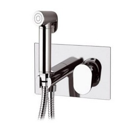SET MISCELATORE INCASSO CON DOCCETTA SHUT-OFF Cromo