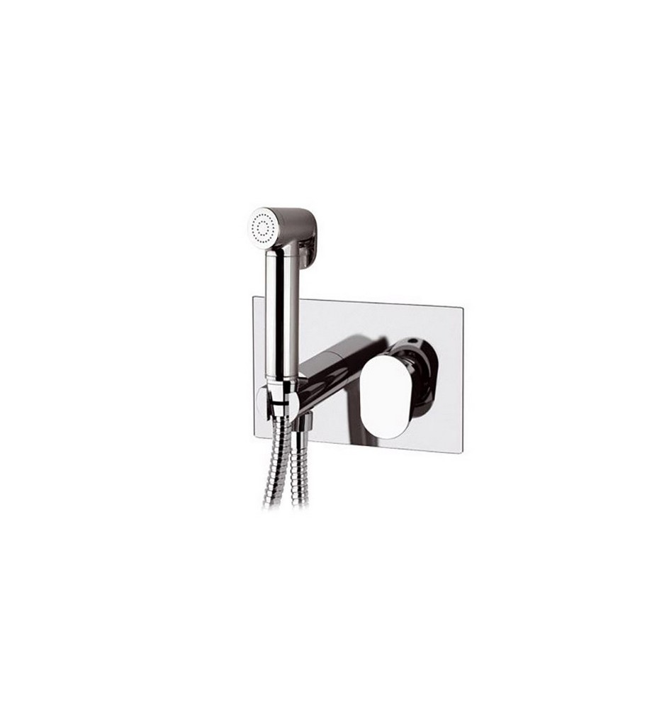 SET MISCELATORE INCASSO CON DOCCETTA SHUT-OFF Cromo