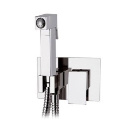 SET MISCELATORE A INCASSO CON DOCCETTA SHUT-OFF Cromo