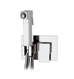 SET MISCELATORE A INCASSO CON DOCCETTA SHUT-OFF Cromo