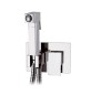 SET MISCELATORE A INCASSO CON DOCCETTA SHUT-OFF Cromo