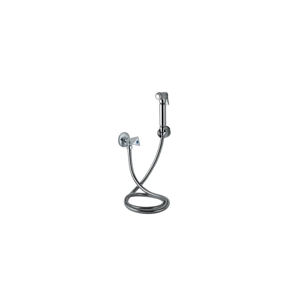 SET DOCCIA PULSANTE MANIGLIA 3 PUNTE Cromo