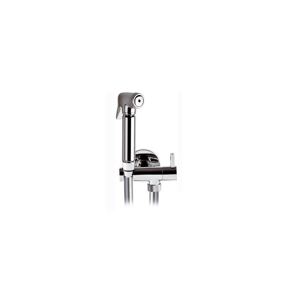 SET CON IDROSCOPINO + FLESSIBILE + SUPPORTO OTTONE LUX Cromo