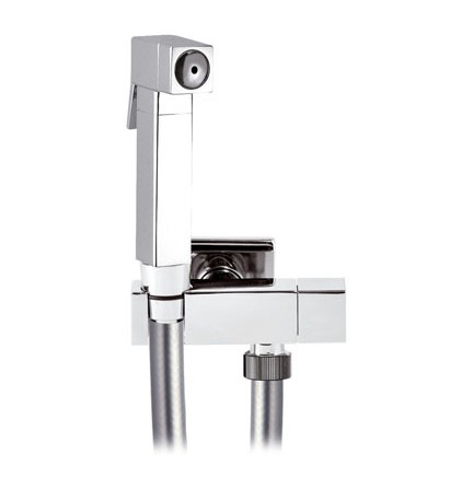SET MOD. SQ IDROSCOPINO + FLEX + SUPPORTO LUX Cromo