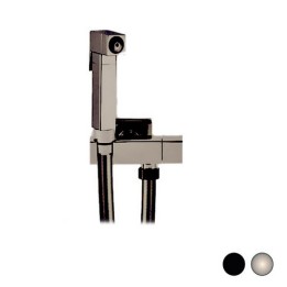 SET CON IDROSCOPINO + FLESSIBILE + SUPPORTO QUADRO OTTONE Nero Opaco
