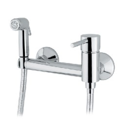 MISCELATORE MONOCOMANDO A PARETE CON KIT DOCCETTA Cromo
