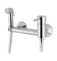 MISCELATORE MONOCOMANDO A PARETE CON KIT DOCCETTA Cromo