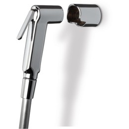 KIT DOCCETTA SHUT-OFF CROMO + FLESSIBILE + SUPPORTO -