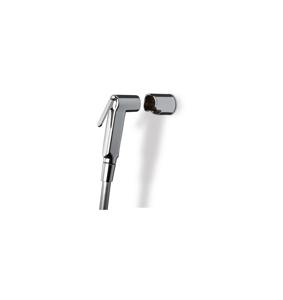 KIT DOCCETTA SHUT-OFF CROMO + FLESSIBILE + SUPPORTO -