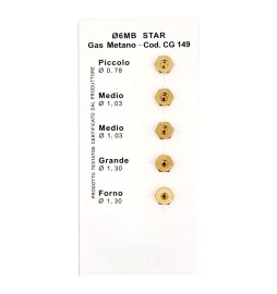 UGELLI PER CUCINA per metano