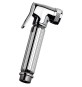 DOCCETTA A PULSANTE SHUT-OFF IN OTTONE LUX CROMO Cromo