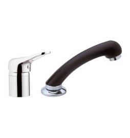 MIXER COMPLETO CON DOCCIA ESTRAIBILE LINEA PARRUCCHIERI -
