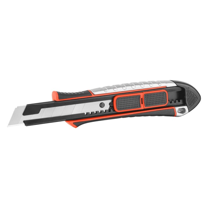 CUTTER AUTOBLOCCANTE 'UNK 2 IN 1' lama mm 25 - corpo alluminio