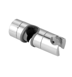 SUPPORTO SCORREVOLE IN ABS CROMATO PER ASTA 18-25MM Cromo