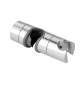 SUPPORTO SCORREVOLE IN ABS CROMATO PER ASTA 18-25MM Cromo