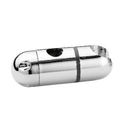 SUPPORTO SCORREVOLE IN ABS CROMATO PER ASTA D. 18 MM Cromo