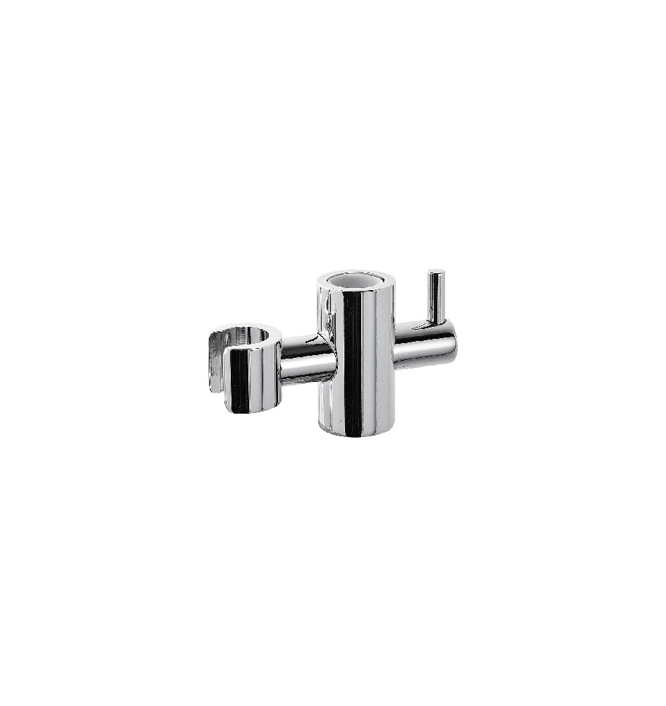 SUPPORTO SCORREVOLE IN ABS CROMATO PER ASTA D. 20 MM SCORREVOLE SC 208 OTTONE D. 20