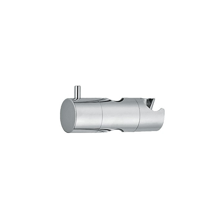 SUPPORTO SCORREVOLE IN ABS CROMATO PER ASTA D. 25 MM Cromo