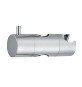 SUPPORTO SCORREVOLE IN ABS CROMATO PER ASTA D. 25 MM Cromo