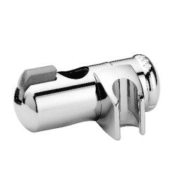 SUPPORTO SCORREVOLE IN ABS CROMATO PER ASTA D. 25 MM Cromo