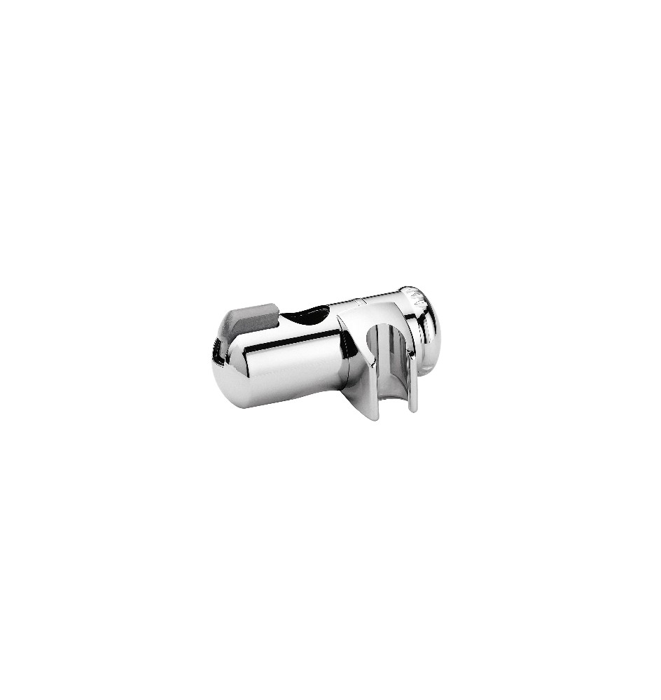 SUPPORTO SCORREVOLE IN ABS CROMATO PER ASTA D. 25 MM Cromo