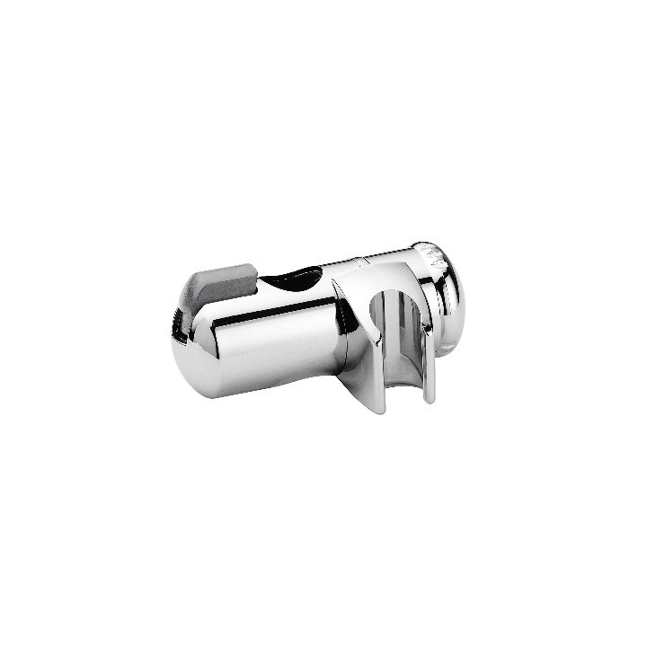 SUPPORTO SCORREVOLE IN ABS CROMATO PER ASTA D. 25 MM Cromo