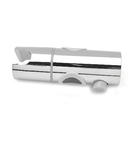 SUPPORTO SCORREVOLE IN ABS CROMATO PER ASTE D. 22 MM Cromo
