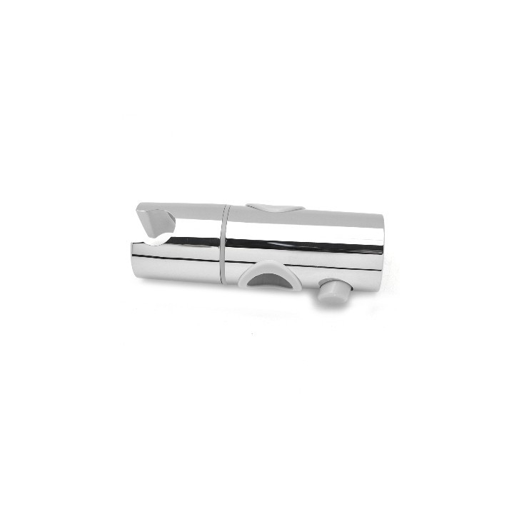 SUPPORTO SCORREVOLE IN ABS CROMATO PER ASTE D. 22 MM Cromo