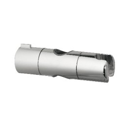 SUPPORTO SCORREVOLE IN ABS CROMATO PER ASTA D. 25 MM Cromo