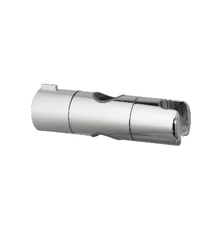 SUPPORTO SCORREVOLE IN ABS CROMATO PER ASTA D. 25 MM Cromo