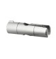 SUPPORTO SCORREVOLE IN ABS CROMATO PER ASTA D. 25 MM Cromo