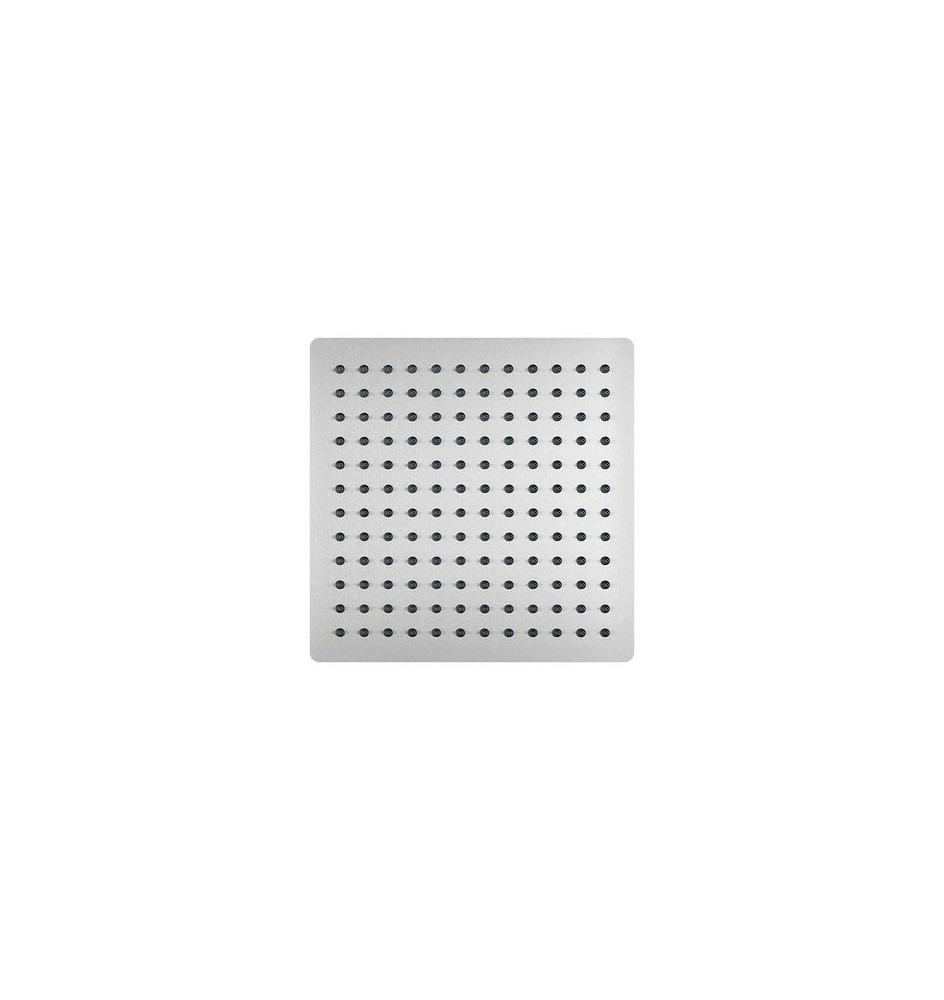 SOFFIONE DOCCIA QUADRO ULTRA SLIM ACCIAIO INOX cm 40x40