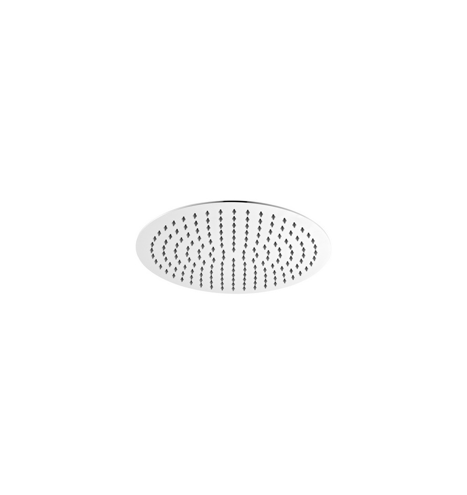 SOFFIONE DOCCIA TONDO ULTRA SLIM ACCIAIO INOX Diam. 250 mm