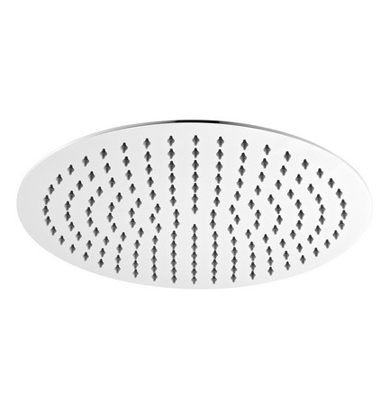 SOFFIONE DOCCIA TONDO ULTRA SLIM ACCIAIO INOX Diam. 350 mm