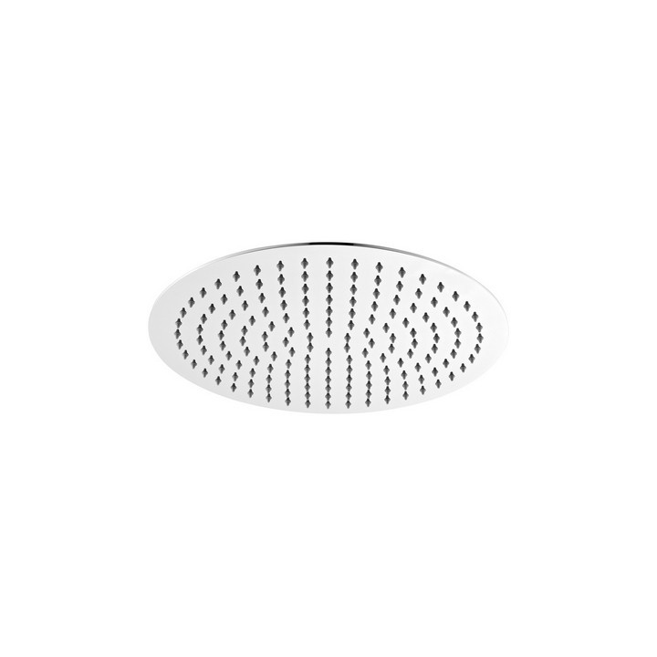 SOFFIONE DOCCIA TONDO ULTRA SLIM ACCIAIO INOX Diam. 400 mm
