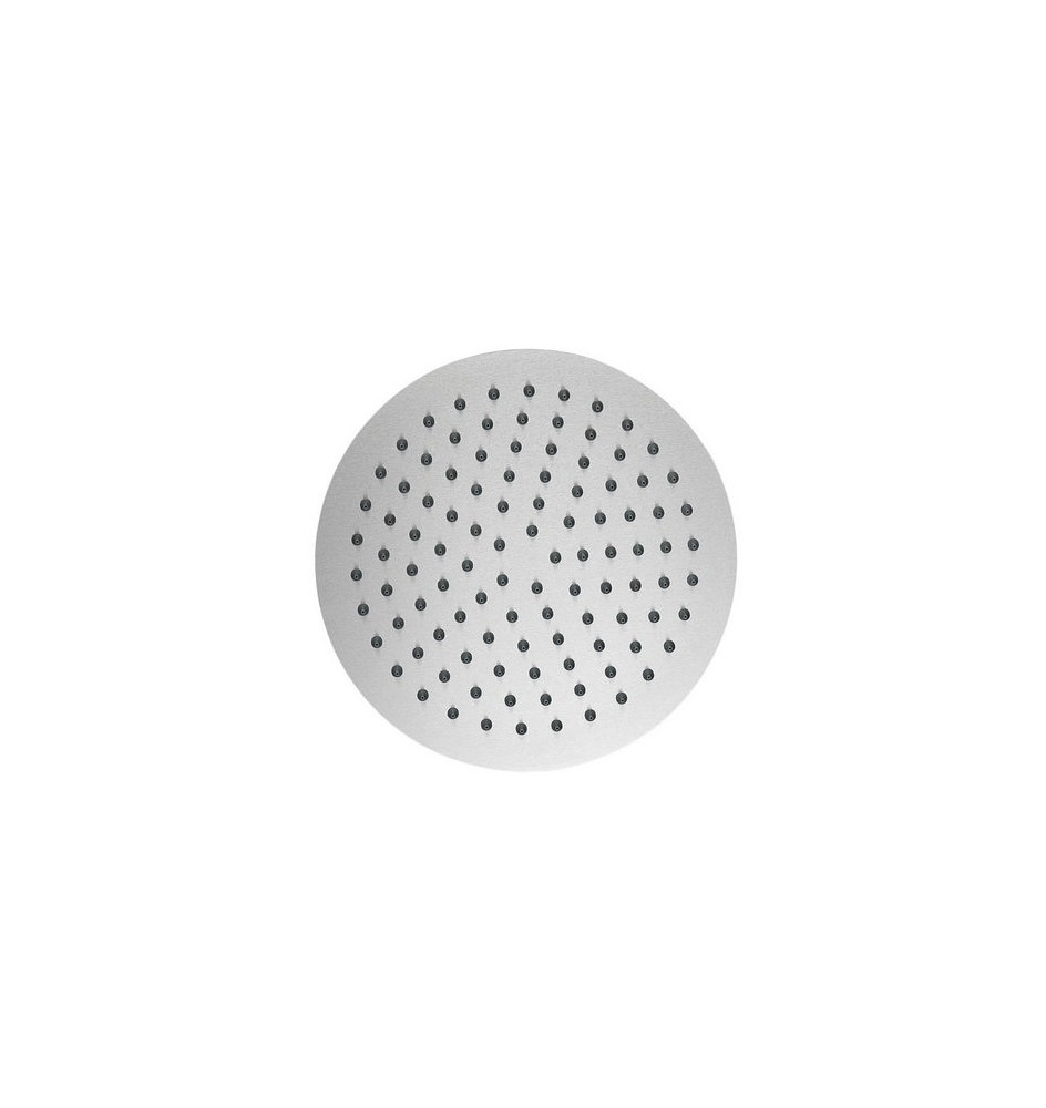 SOFFIONE DOCCIA TONDO ULTRA SLIM ACCIAIO INOX Diam. 200 mm