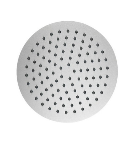 SOFFIONE DOCCIA TONDO ULTRA SLIM ACCIAIO INOX Diam. 400 mm