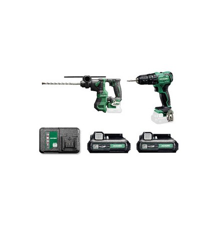 HIKOKI SET TRAPANO+TASSELLATORE KC12DH 12V